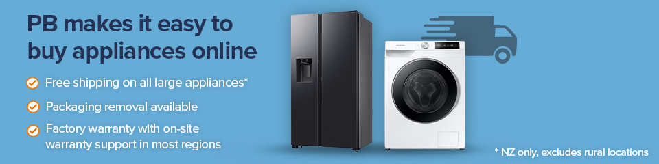 PB makes it easy to buy appliances online